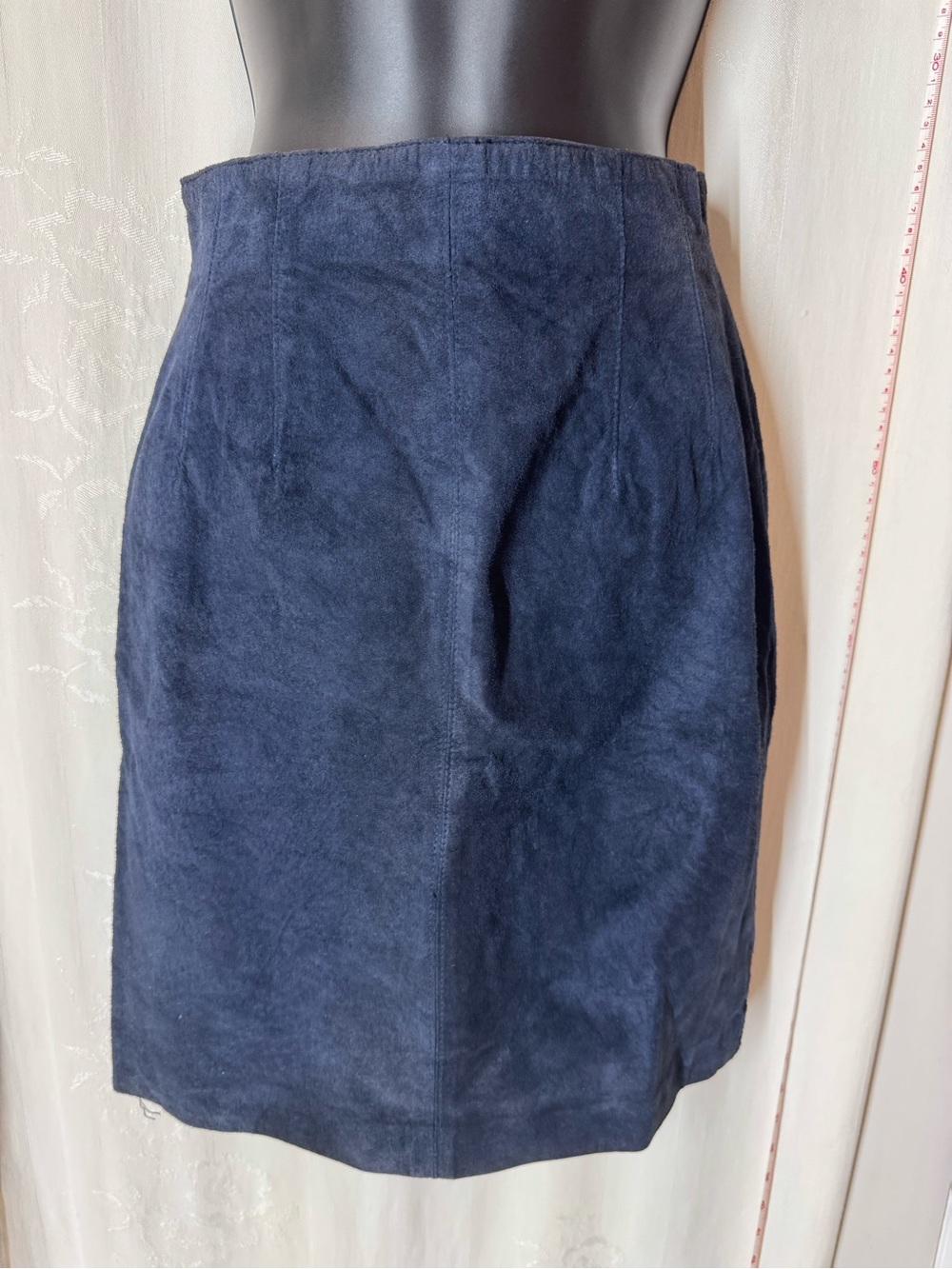 Vintage Lord & Taylor Suede Skirt